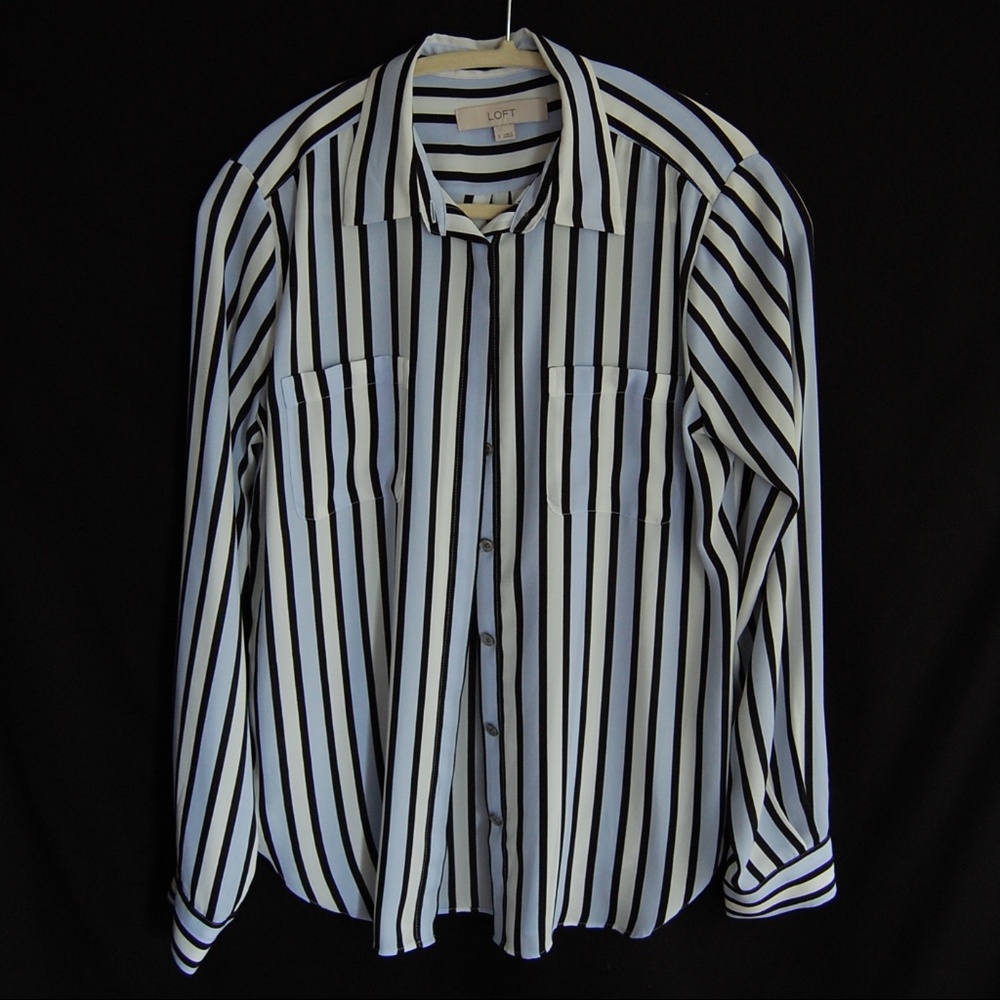 LOFT button down blouse